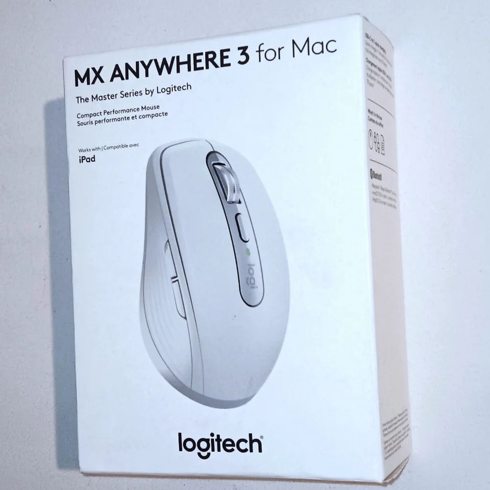 Logitech MX Keys Mini and MX Anywhere 3 for Mac - White